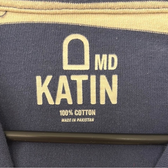 Katin Navy and Cream Striped Hoodie - Picture 2 of 7